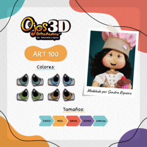 Art 100 Ojos Línea Mariela Lopez