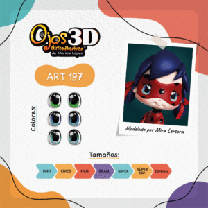 Art 197 Ojos Línea Mariela Lopez