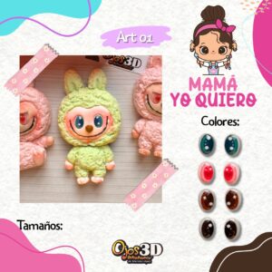 Art 001 - Línea Souvenirs - Mamá Yo Quiero