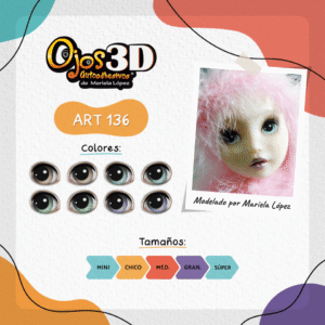 Art 136 Ojos Línea Mariela Lopez
