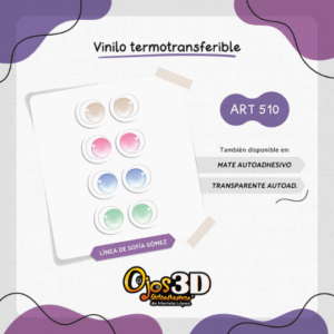 Art 510 Autoadhesivos Linea Mariela Lopez