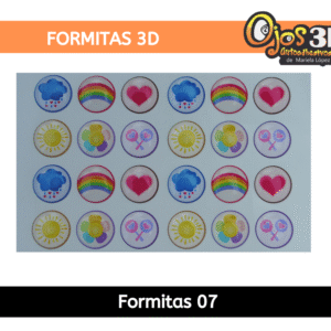 Art 07 - Línea Formitas "Pancitas Ositos Cariñosos"