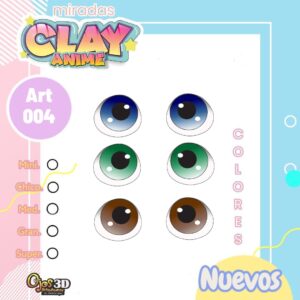 Art 004 NUEVO!! - Línea Souvenirs - Clay Animé