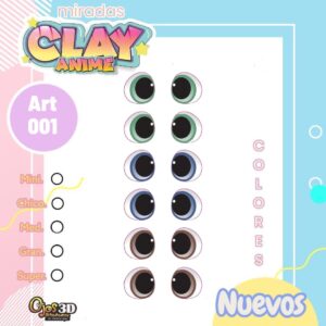 Art 001 NUEVO!! - Línea Souvenirs - CLAY ANIME